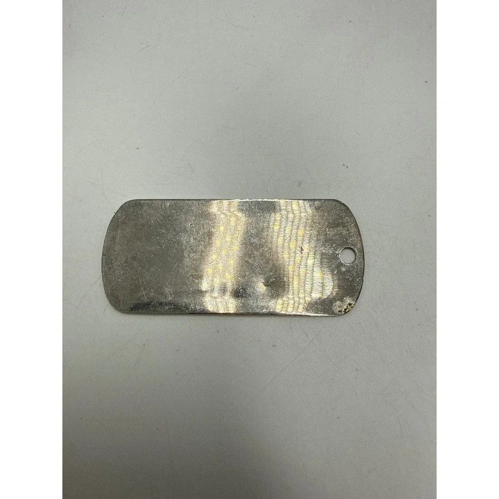 CTR LDS Mormon Religious Dog Tag Pendant Charm Silver Tone Metal 2 Inch